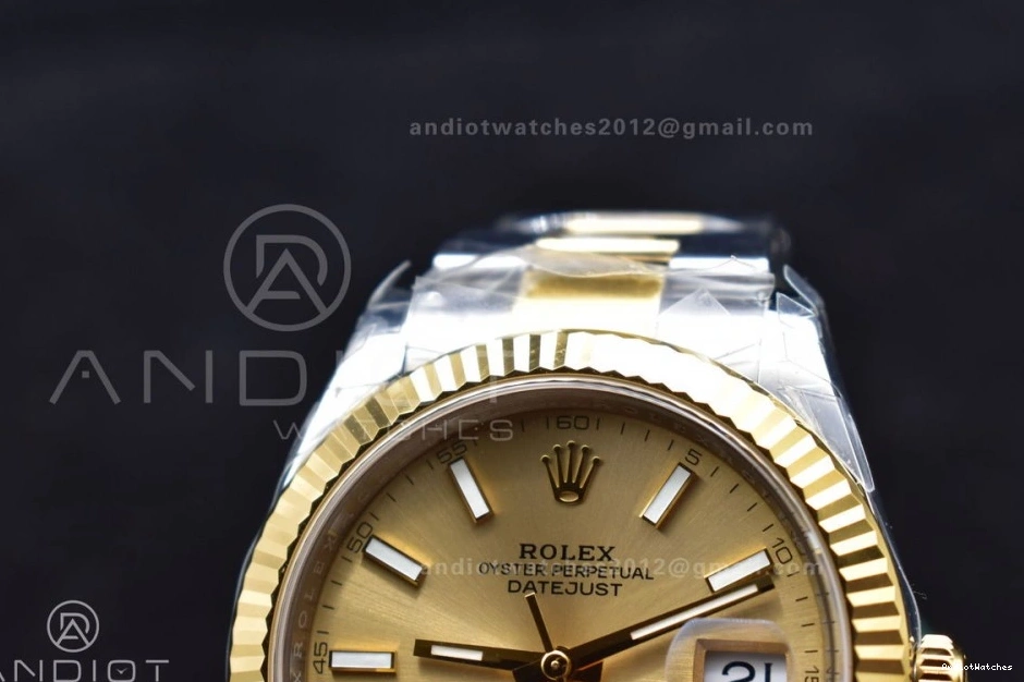 DateJust 600 YG 1:1 41 Best SS VSF Edition YG 126333 on 904L AllSeason VS Dial Oyster Bracelet 1230